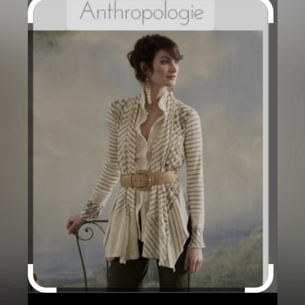 🌼ANTHROPOLOGIE TINY CITY GARDEN CARDIGAN